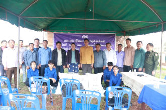 Sayaboury: Rice Aid Distributed to Disaster-Affected Families, Underprivileged Students